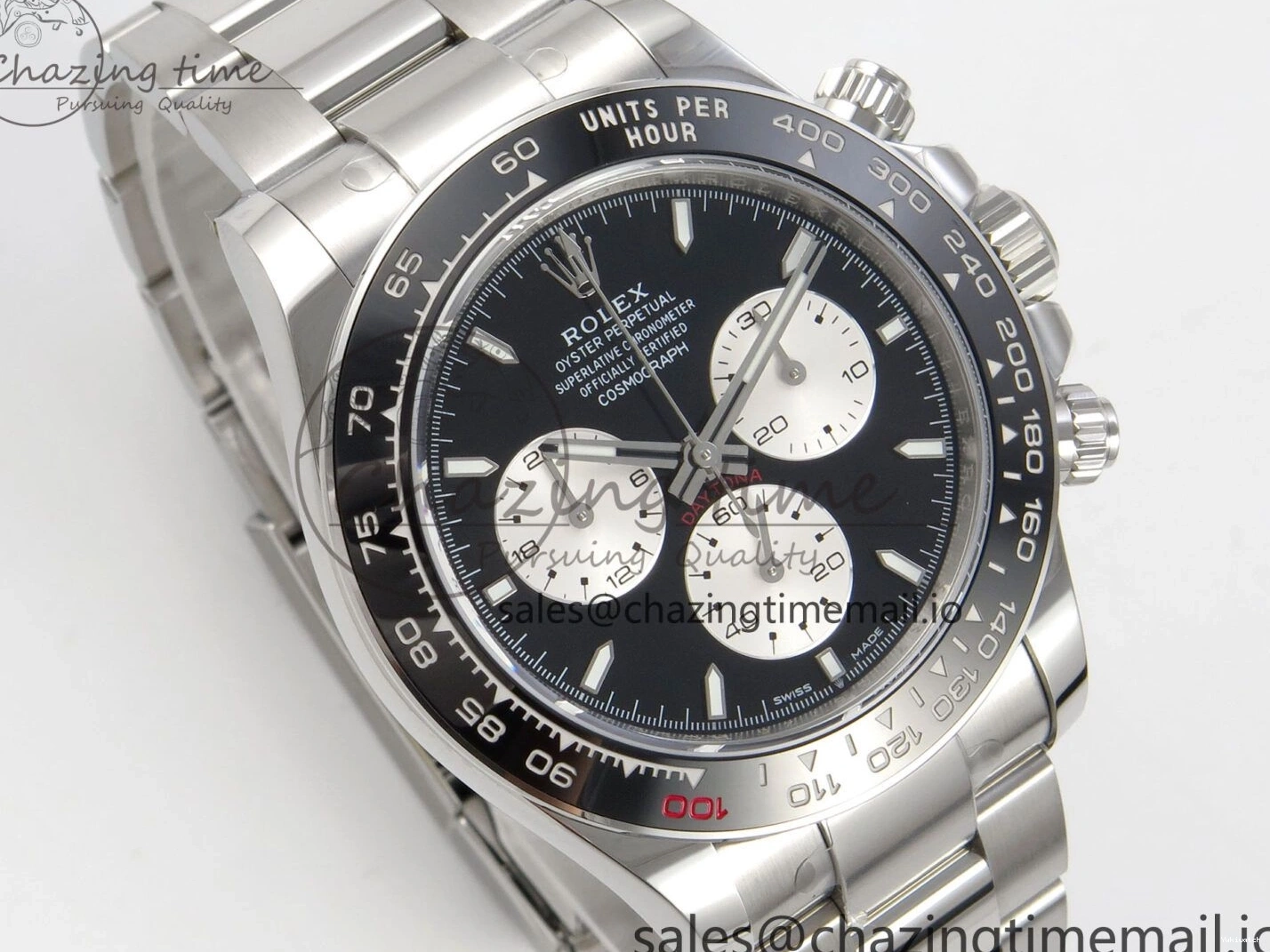 on SH4132 1:1 126529 THBF Daytona Edition Le Mans Best SS Bracelet 904L 0521